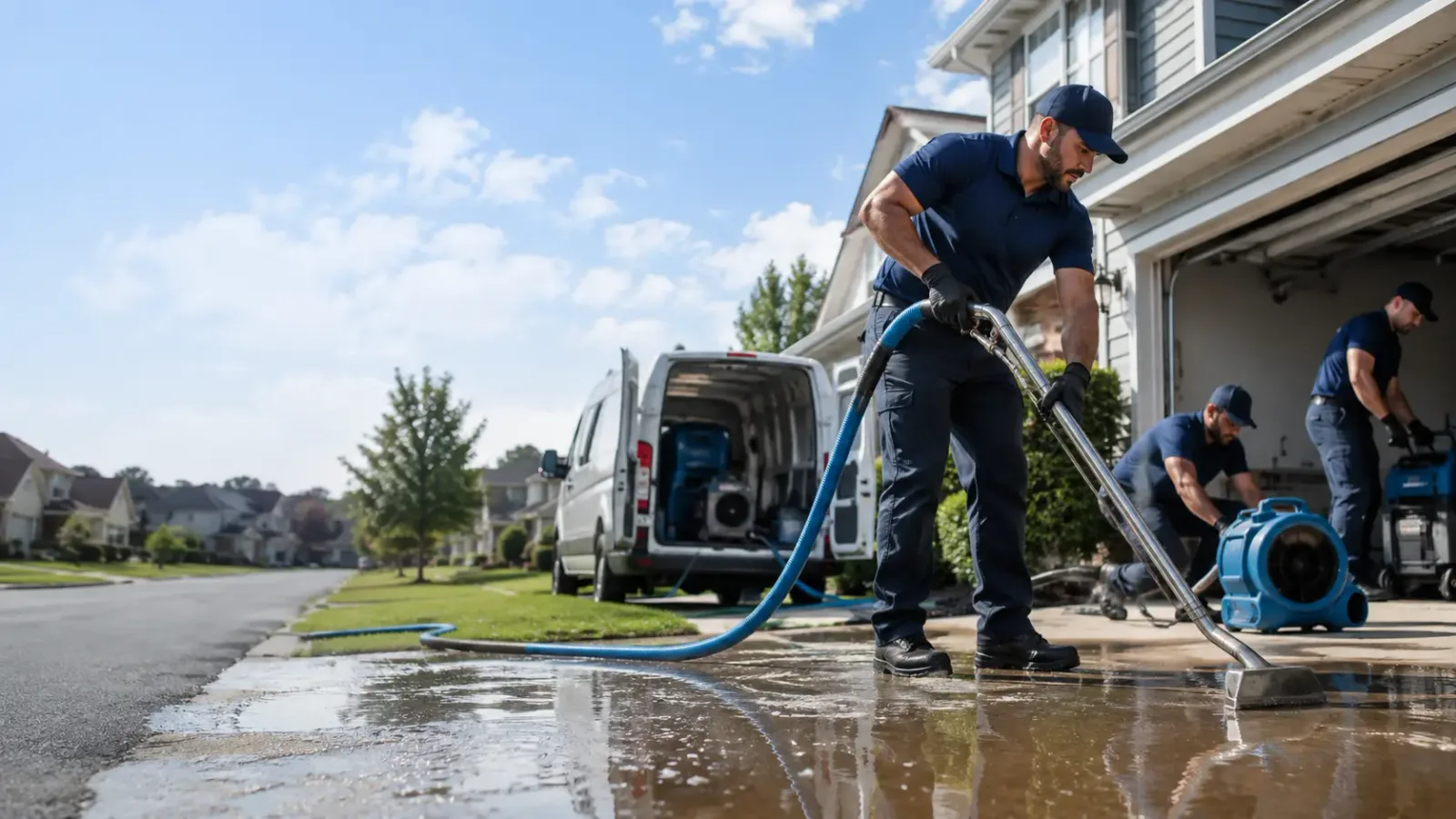 Flood Damage Restoration in Weatherby, MO